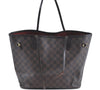 Authentic Louis Vuitton Damier Neverfull MM Tote Bag N51105 LV Junk H9048