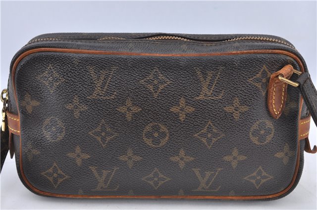 Auth Louis Vuitton Monogram Marly Bandouliere Shoulder Cross Bag M51828 LV H9051