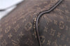 Auth Louis Vuitton Monogram Idylle Neverfull MM Tote Bag Brown M40513 LV H9053