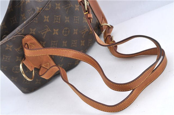 Authentic Louis Vuitton Monogram Montsouris MM Backpack M51136 LV H9054