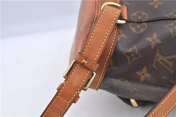 Authentic Louis Vuitton Monogram Montsouris MM Backpack M51136 LV H9054