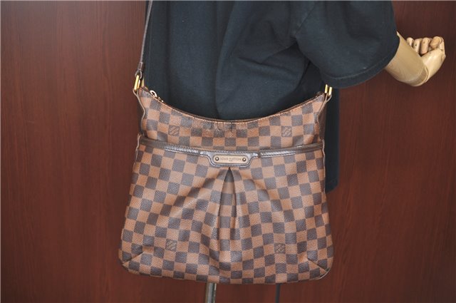 Auth Louis Vuitton Damier Bloomsbury PM Shoulder Cross Body Bag N42251 LV H9055