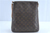 Authentic Louis Vuitton Monogram Musette Shoulder Cross Body Bag M51256 LV H9057