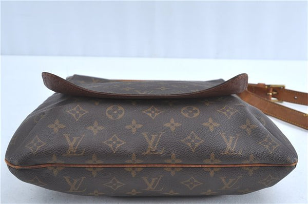 Authentic Louis Vuitton Monogram Musette Shoulder Cross Body Bag M51256 LV H9057