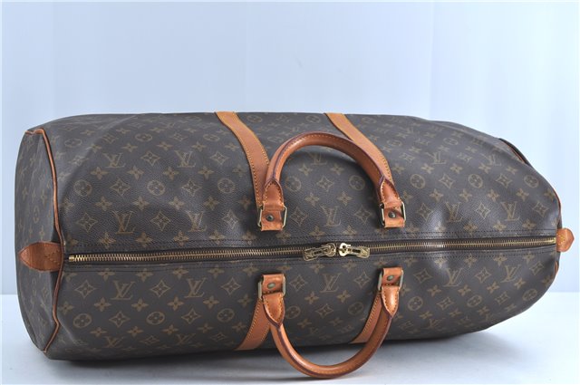 Authentic Louis Vuitton Monogram Keepall 60 Boston Bag M41422 LV H9059