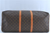 Authentic Louis Vuitton Monogram Keepall 60 Boston Bag M41422 LV H9059