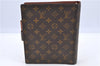 Authentic Louis Vuitton Monogram Agenda GM Day Planner Cover R20106 LV H9060