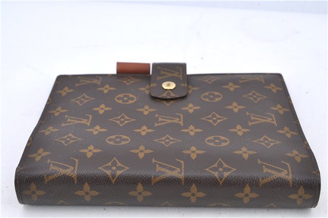 Authentic Louis Vuitton Monogram Agenda GM Day Planner Cover R20106 LV H9060