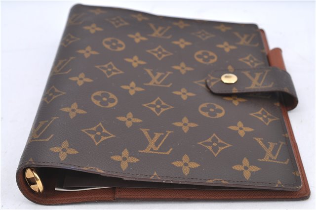 Authentic Louis Vuitton Monogram Agenda GM Day Planner Cover R20106 LV H9060