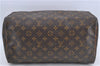 Authentic Louis Vuitton Monogram Speedy 35 Hand Bag M41524 LV Junk H9062