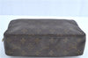 Auth Louis Vuitton Monogram Trousse Toilette 23 Clutch Hand Bag M47524 LV H9065