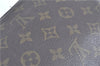 Auth Louis Vuitton Monogram Trousse Toilette 23 Clutch Hand Bag M47524 LV H9065