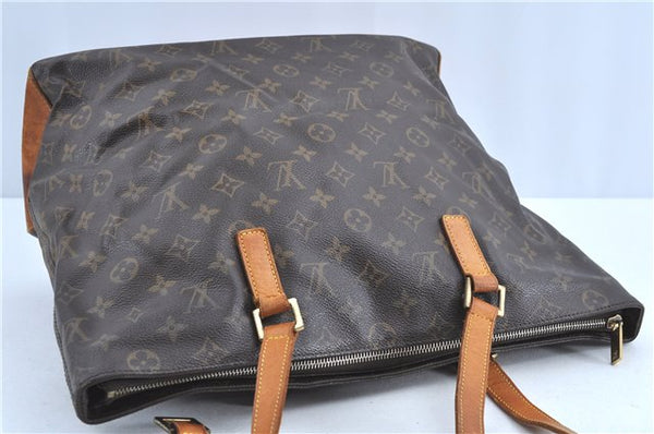 Authentic Louis Vuitton Monogram Cabas Mezzo Tote Bag M51151 LV Junk H9069