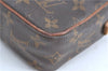 Auth Louis Vuitton Monogram Compiegne 23 Clutch Hand Bag M51847 LV H9076