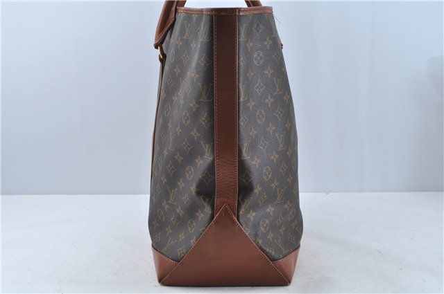 Auth Louis Vuitton Monogram Sac Weekend GM Vintage Tote Hand Bag M42420 LV H9077