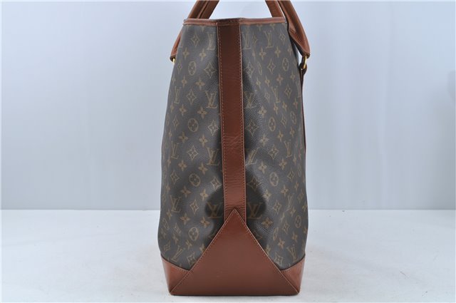 Auth Louis Vuitton Monogram Sac Weekend GM Vintage Tote Hand Bag M42420 LV H9077