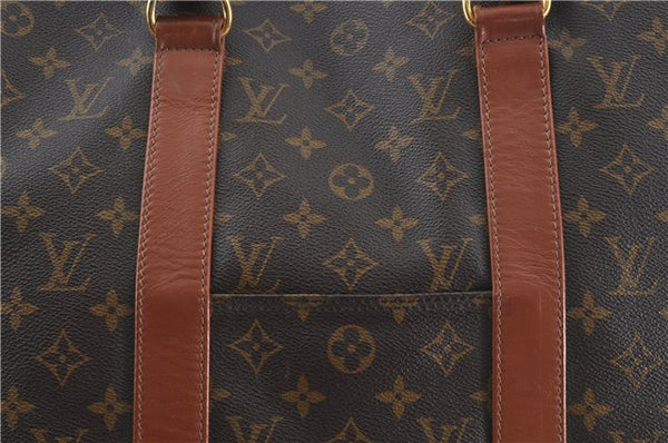 Auth Louis Vuitton Monogram Sac Weekend GM Vintage Tote Hand Bag M42420 LV H9077