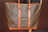 Auth Louis Vuitton Monogram Sac Weekend GM Vintage Tote Hand Bag M42420 LV H9077