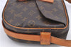 Auth Louis Vuitton Monogram Jeune Fille MM Shoulder Cross Bag M51226 LV H9078