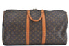 Authentic Louis Vuitton Monogram Keepall 55 Boston Bag M41424 LV H9084