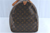 Authentic Louis Vuitton Monogram Keepall 55 Boston Bag M41424 LV H9084