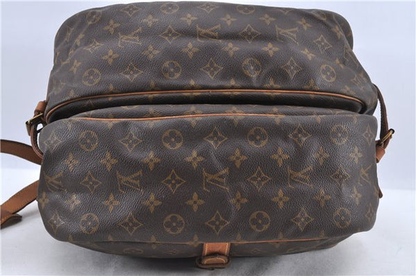 Auth Louis Vuitton Monogram Saumur 35 Shoulder Cross Body Bag M42254 LV H9086