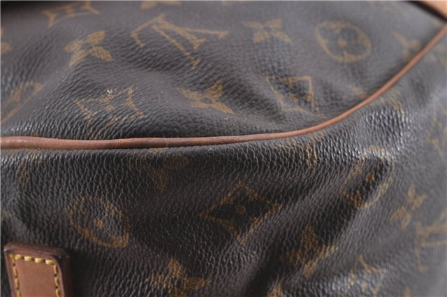 Auth Louis Vuitton Monogram Saumur 35 Shoulder Cross Body Bag M42254 LV H9086