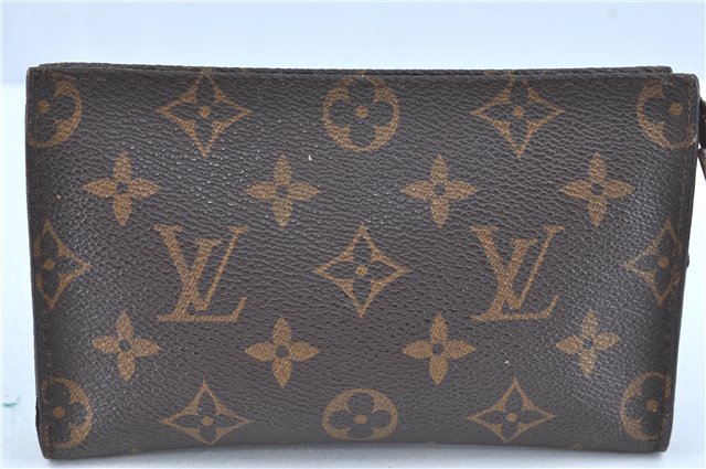 Authentic Louis Vuitton Monogram Pouch For Bucket PM LV Junk H9088