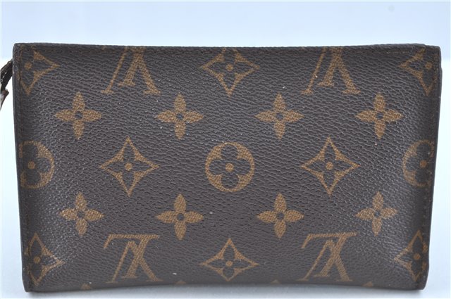 Authentic Louis Vuitton Monogram Pouch For Bucket PM LV Junk H9088