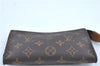 Authentic Louis Vuitton Monogram Pouch For Bucket PM LV Junk H9088