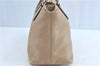 Authenic GUCCI SOHO Tassel 2Way Shoulder Tote Bag GG Leather 308362 Beige H9089