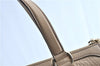 Authenic GUCCI SOHO Tassel 2Way Shoulder Tote Bag GG Leather 308362 Beige H9089