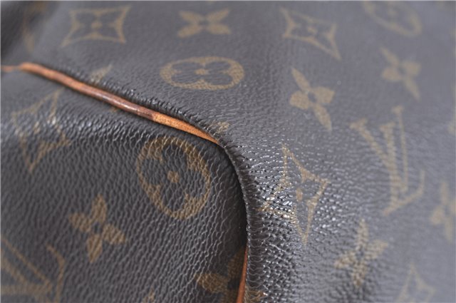 Authentic Louis Vuitton Monogram Speedy 35 Hand Bag M41524 LV H9095