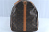 Auth Louis Vuitton Monogram Keepall Bandouliere 60 Boston Bag M41412 LV H9096