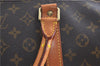 Auth Louis Vuitton Monogram Keepall Bandouliere 60 Boston Bag M41412 LV H9096