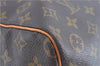 Auth Louis Vuitton Monogram Keepall Bandouliere 60 Boston Bag M41412 LV H9096