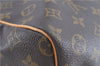 Auth Louis Vuitton Monogram Keepall Bandouliere 60 Boston Bag M41412 LV H9096