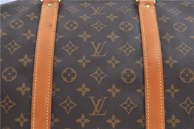 Auth Louis Vuitton Monogram Keepall Bandouliere 60 Boston Bag M41412 LV H9096