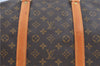 Auth Louis Vuitton Monogram Keepall Bandouliere 60 Boston Bag M41412 LV H9096