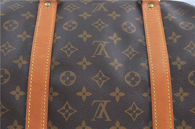 Auth Louis Vuitton Monogram Keepall Bandouliere 60 Boston Bag M41412 LV H9096