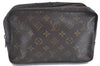 Auth Louis Vuitton Monogram Trousse Toilette 23 Clutch Bag M47524 Junk LV H9097