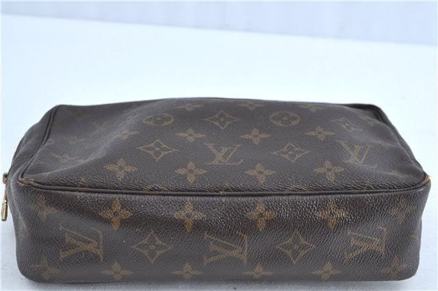 Auth Louis Vuitton Monogram Trousse Toilette 23 Clutch Bag M47524 Junk LV H9097