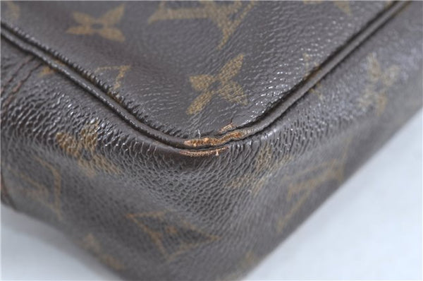 Auth Louis Vuitton Monogram Trousse Toilette 23 Clutch Bag M47524 Junk LV H9097