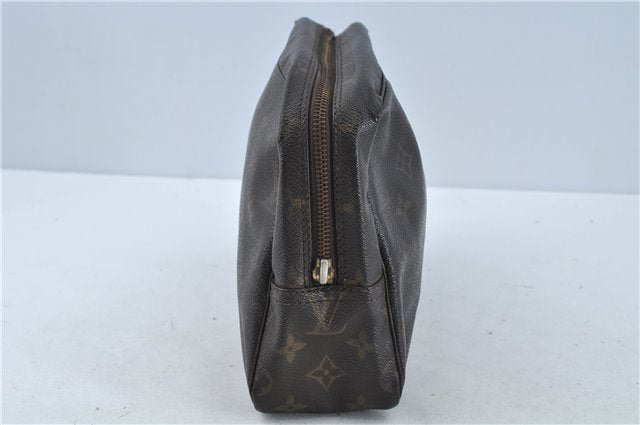 Auth Louis Vuitton Monogram Trousse Toilette 28 Clutch Bag M47522 Junk H9101