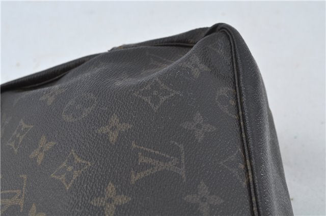 Auth Louis Vuitton Monogram Trousse Toilette 28 Clutch Bag M47522 Junk H9101