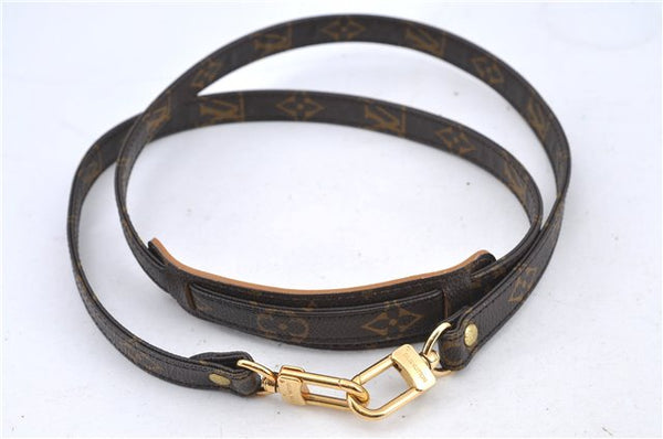 Authentic Louis Vuitton Monogram Brown Shoulder Strap 47.6" LV H9104