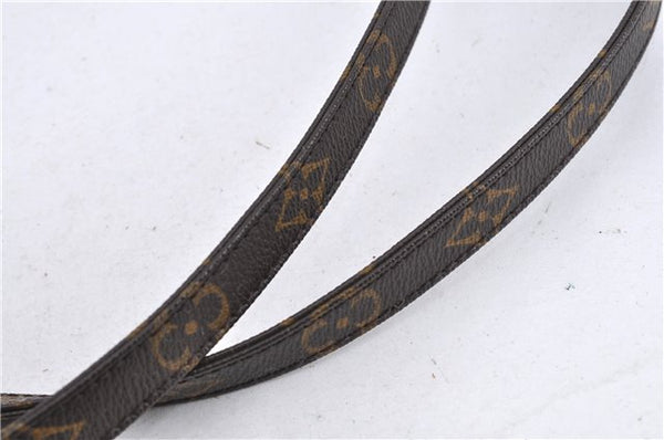 Authentic Louis Vuitton Monogram Brown Shoulder Strap 47.6" LV H9104