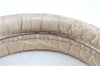 Authentic FURLA Leather Shoulder Tote Bag Ivory H9107