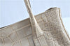 Authentic FURLA Leather Shoulder Tote Bag Ivory H9107