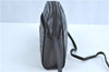 Authentic MARIO VALENTINO Shoulder Cross Body Bag Purse Leather Black H9112